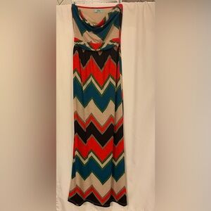 Strapless Maxi Dress